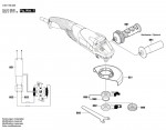 Bosch 3 601 H30 200 Gws 15-125 Cih Angle Grinder 230 V / Eu Spare Parts